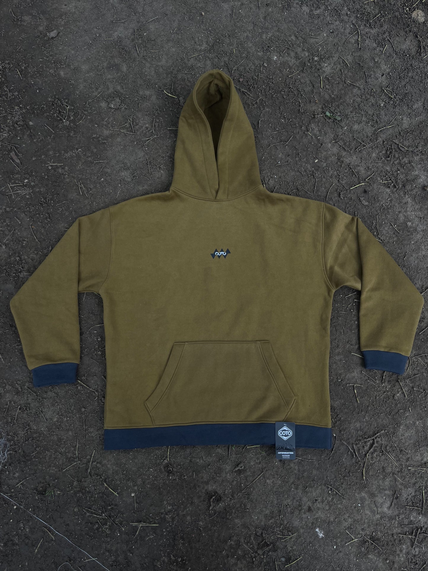 CLASSIC HOOD MOSS GREEN [] ATHLETIC HEATHER